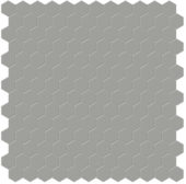 1" Taupe Matte Hex Mosaic | Tiles By Kia