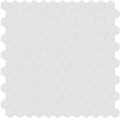 1" Vintage Grey Matte Hex Mosaic | Tiles By Kia