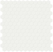 1" White Matte Hex Mosaic | Tiles By Kia