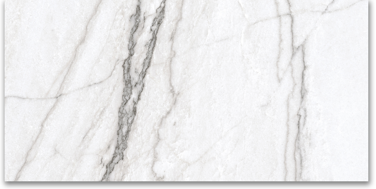 12X24 Polished Glamour White | Tiles By Kia