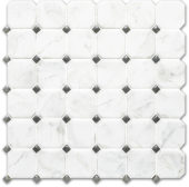 12x12 Calacatta Ottagona Mosaic | Tiles By Kia