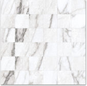 2X2 Mosaic-Matte Glamour White | Tiles By Kia