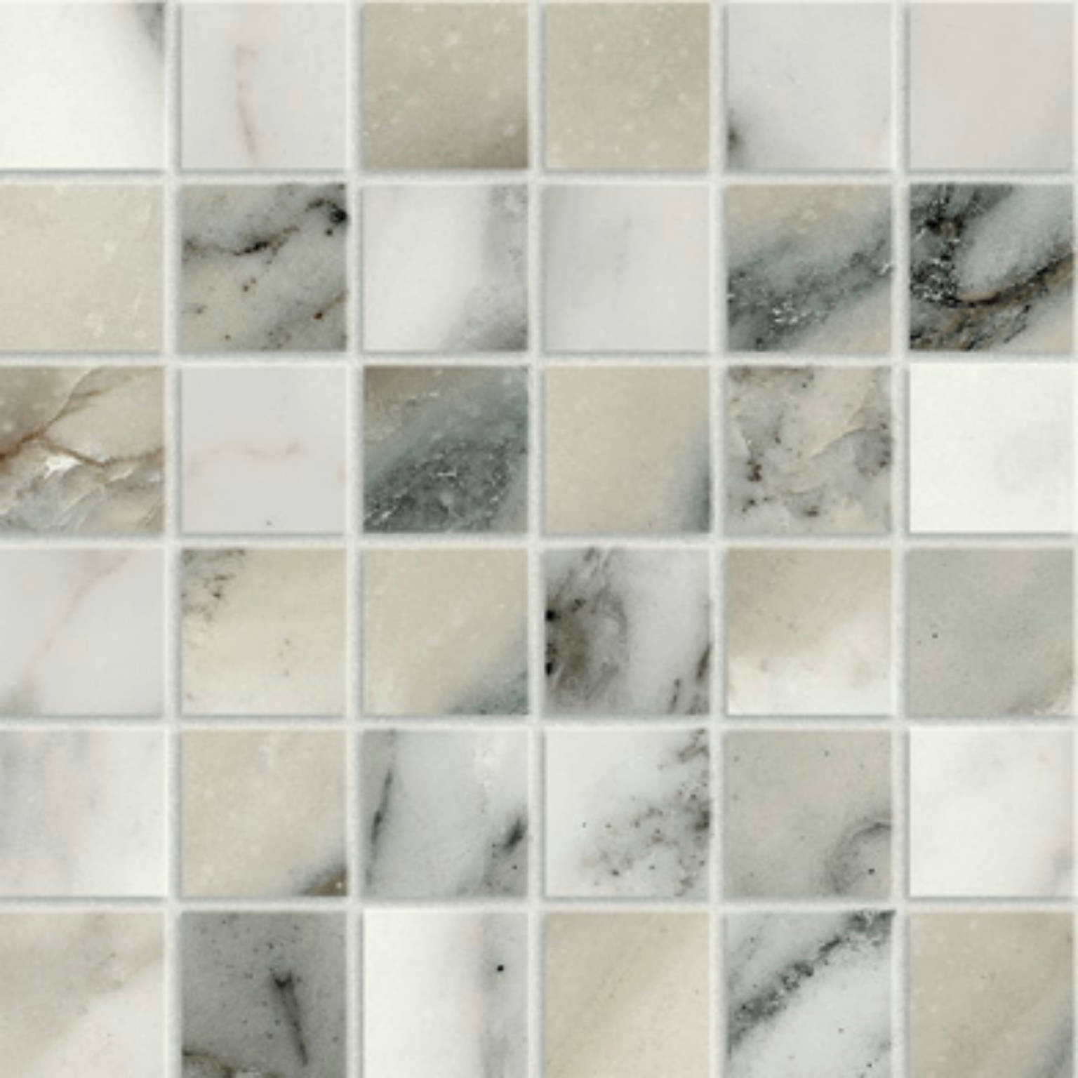 2X2 Mosaic-Polished Allure Blue | Tiles By Kia