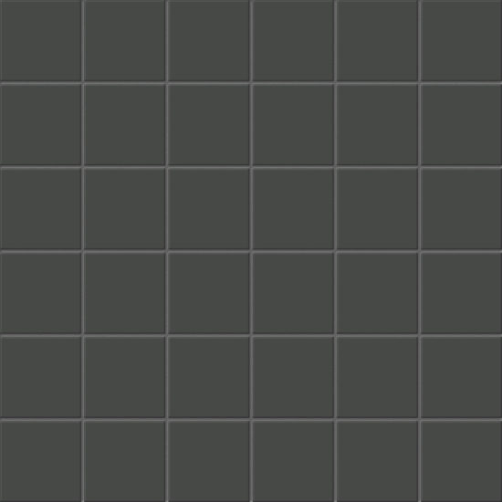 2X2 Retro Black Matte Mosaic | Tiles By Kia