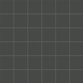 2X2 Retro Black Unglazed Matte Mosaic | Tiles By Kia