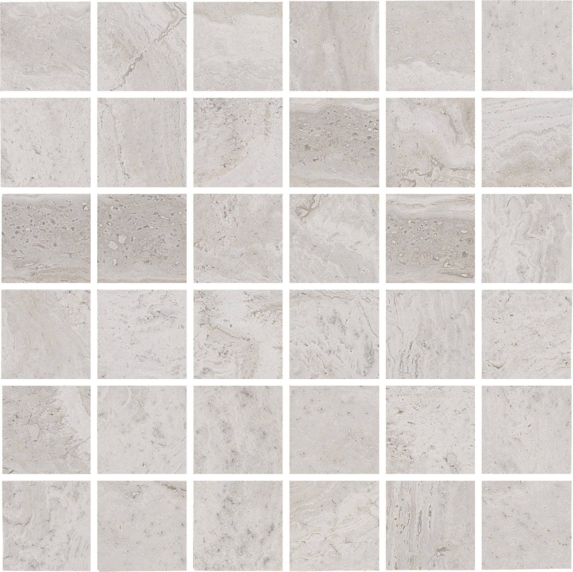 2X2 Spirit Silver Mosaic | Tiles By Kia