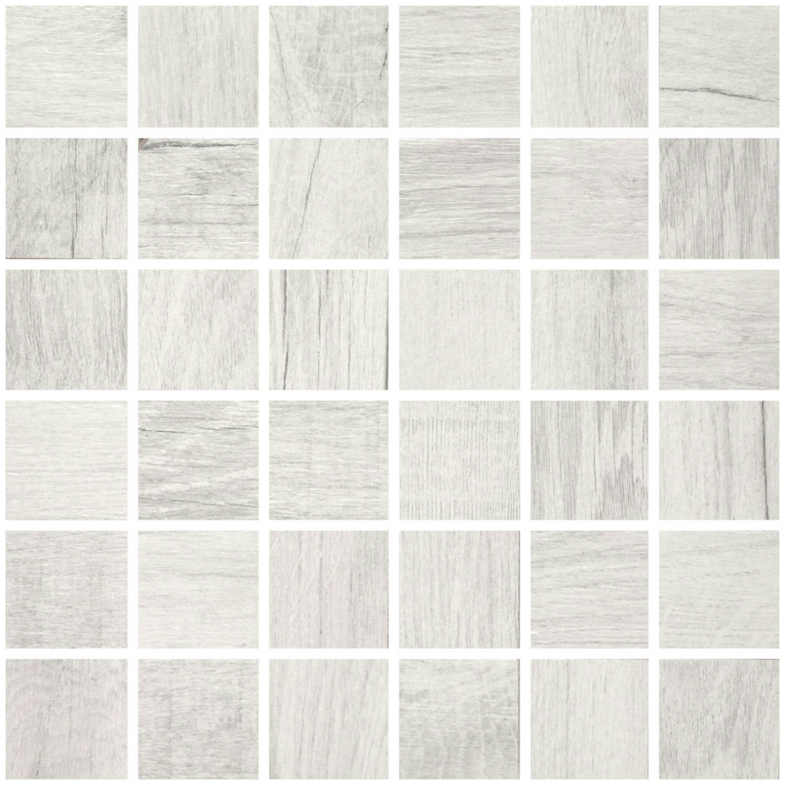 2X2 Sterling White Mosaic | Tiles By Kia