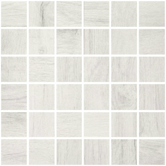 2X2 Sterling White Mosaic | Tiles By Kia