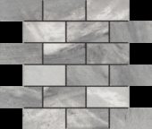 2"x4" Brick Ice Grey Mosaic | Tiles By Kia