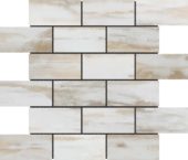 2"x4" Glazed Ceramic Beige Mix Rough Surface Mosaic | Tiles By Kia