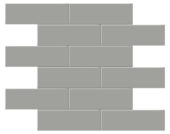 2x6 Taupe Matte Brick Mosaic | Tiles By Kia