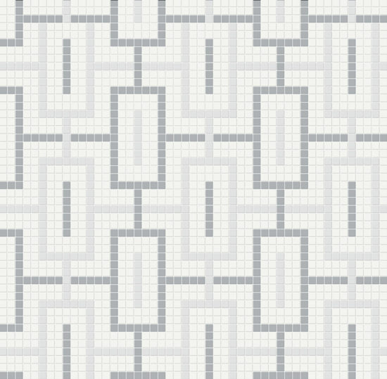 Afternoon Blend Matte Chain Pattern Mosaic | Tiles By Kia