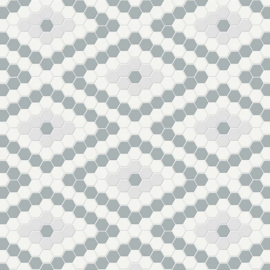 Afternoon Blend Matte Diamond Pattern Mosaic | Tiles By Kia