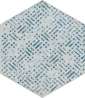 Alma 5.5X6.3 Grey Decor Hexagon | Tiles By Kia