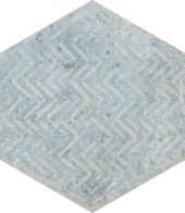 Alma 5.5X6.3 Grey Decor Hexagon | Tiles By Kia
