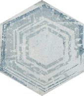 Alma 5.5X6.3 Grey Decor Hexagon | Tiles By Kia