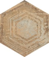 Alma 5.5X6.3 Sand Decor Hexagon | Tiles By Kia