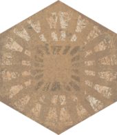 Alma 5.5X6.3 Sand Decor Hexagon | Tiles By Kia