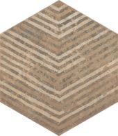 Alma 5.5X6.3 Sand Decor Hexagon | Tiles By Kia