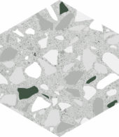 Altea 5.5X6.3” Grey Hexagon | Tiles By Kia