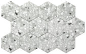 Altea 5.5X6.3” Grey Hexagon | Tiles By Kia