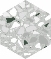 Altea 5.5X6.3” Grey Hexagon | Tiles By Kia