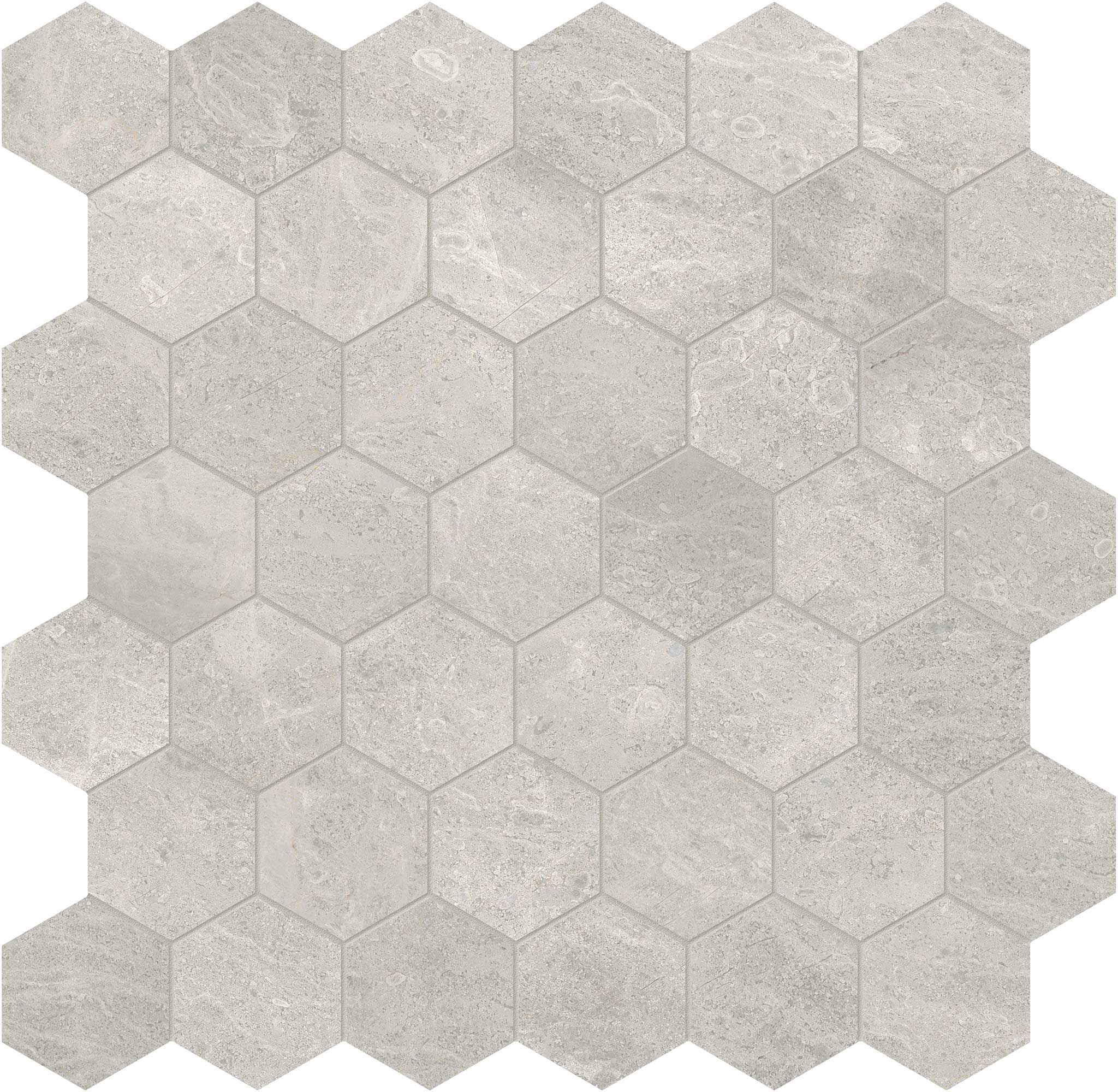 Anciano Grigio 2 Hexagon Mosaic | Tiles By Kia