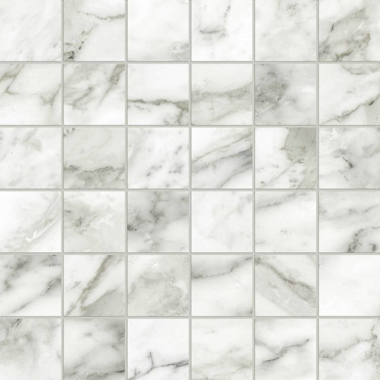 Arabescato Verona Honed 2X2 Mosaic | Tiles By Kia