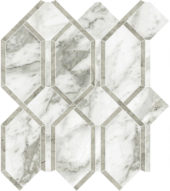 Arabescato Verona Polished Modella Mosaic | Tiles By Kia