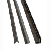 Ashen Slate 94" Trim Kit, 2 Inside Comers, 2 J Trims,  2 L Trims | Tiles By Kia