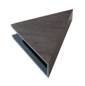 Ashen Slate Shower Shelf 14.56x7.12x2 | Tiles By Kia