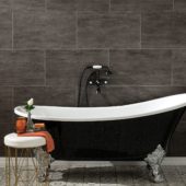 Ashen Slate Wall Tile 25x15 | Tiles By Kia