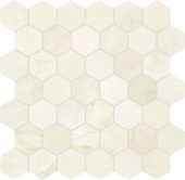 Avorio Crema 2 Hexagon Mosaic | Tiles By Kia