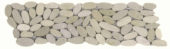 Beige Sliced Matte Pebble Interlocking Border | Tiles By Kia