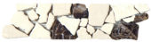 Beige/Brown Opus Mosaic Interlocking Border | Tiles By Kia