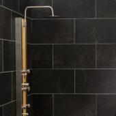 Black Ice Wall Tile 25x15 | Tiles By Kia