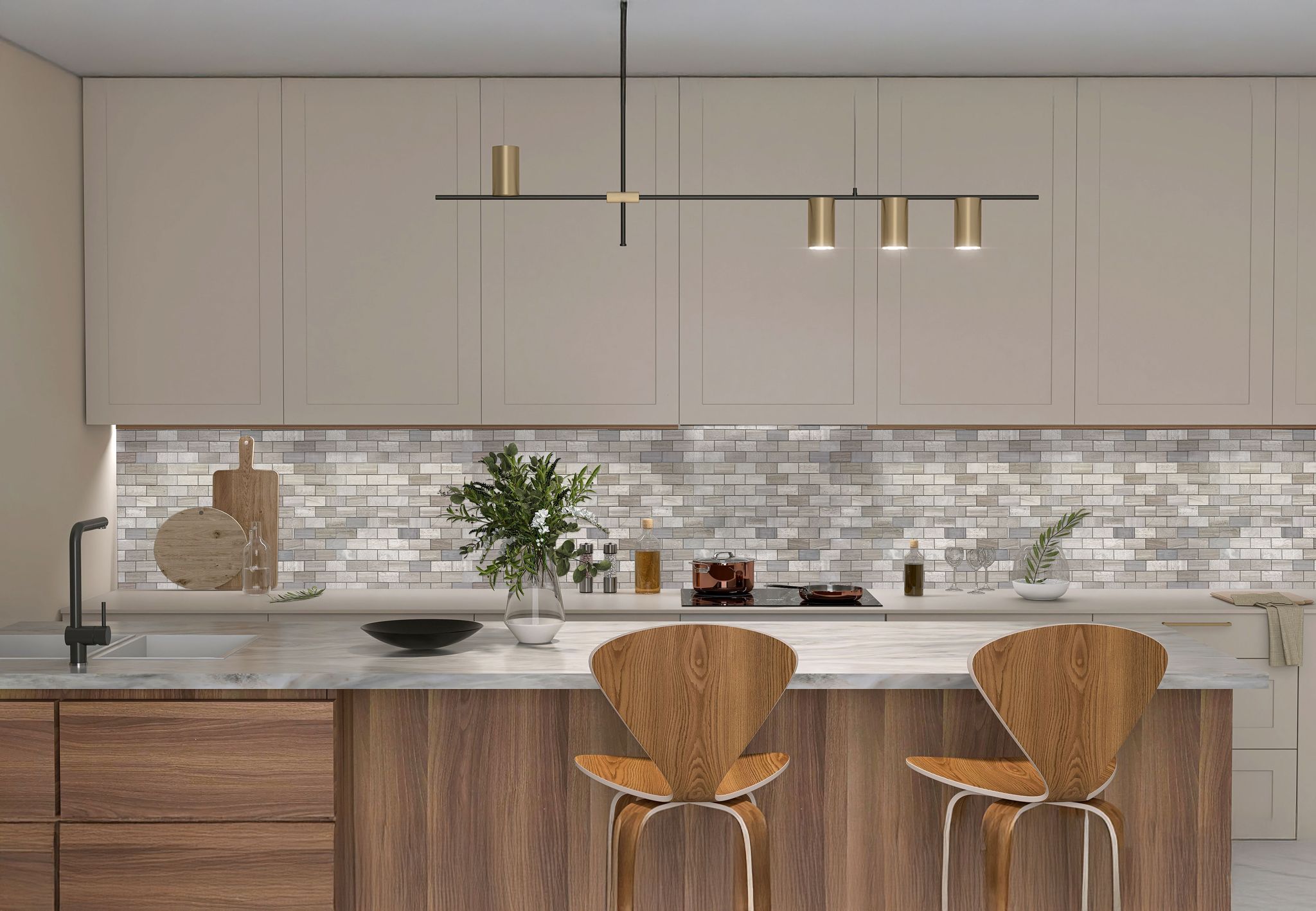 Brick Limestone Multi Finish Grey 2 | Tiles By Kia
