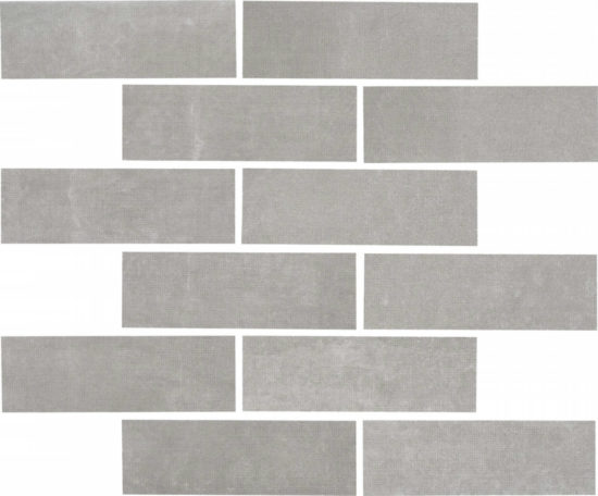 Broadway Silver 2X6 Mosaic | Tiles By Kia