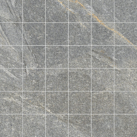 Capri Grey 2X2 Mosaic | Tiles By Kia