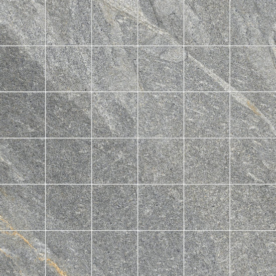 Capri Grey 2X2 Mosaic | Tiles By Kia