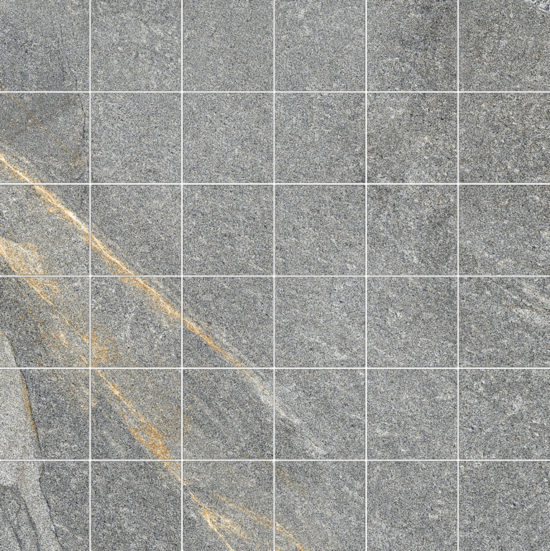 Capri Grey 2X2 Mosaic | Tiles By Kia