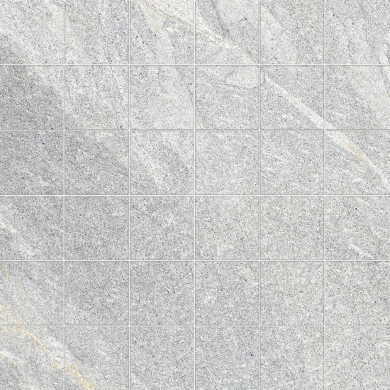 Capri Light Grey 2X2 Mosaic | Tiles By Kia