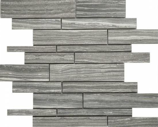 Carbon Random Strip | Tiles By Kia