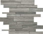 Carbon Random Strip | Tiles By Kia