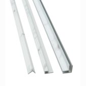 Carrara Marble 94" Trim Kit, 2 Inside Comers, 2 J Trims,  2 L Trims | Tiles By Kia