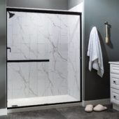 Carrara Marble Shower Wall Kit 30x60x78 | Tiles By Kia