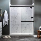 Carrara Marble Shower Wall Kit 32x60x78 | Tiles By Kia