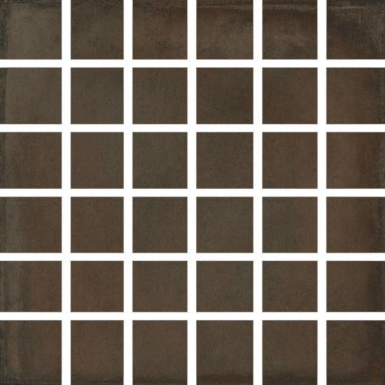 Citadel Chocolate 2x2 Mosaic | Tiles By Kia