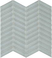 Cloud Chevron Mosaic | Tiles By Kia