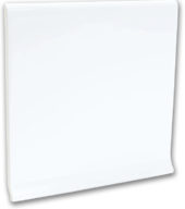 Comfort 6x6" Ice Glossy Cove Base  | Tiles By Kia
